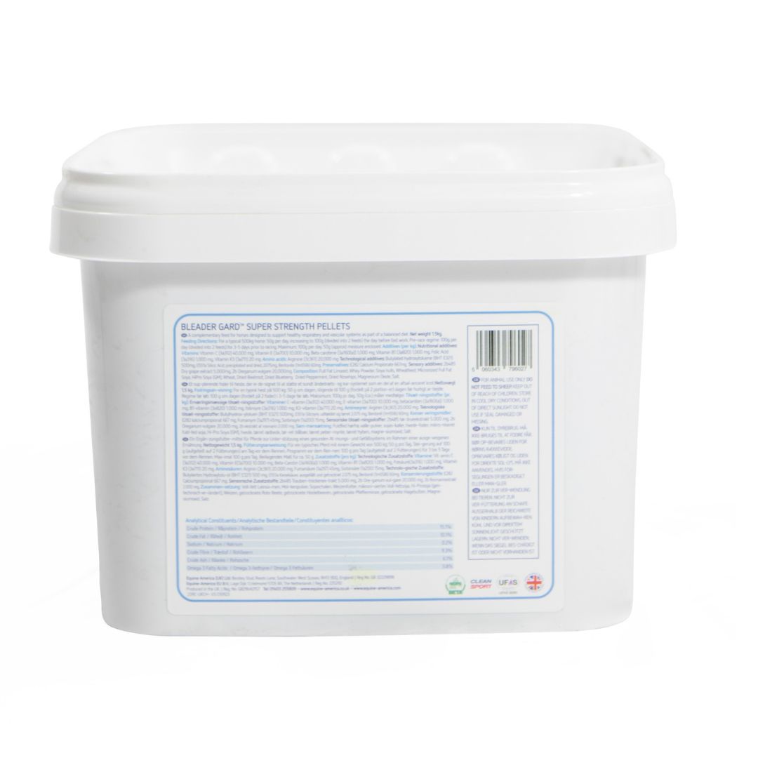 Bleader Gard Super Strength Pellets 1.5kg Back Label
